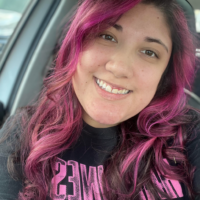 pink hair