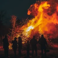 samhain-bonfire